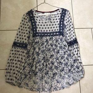 flowy bohemian top!